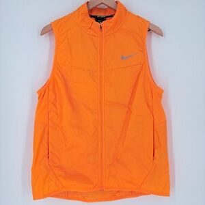 Nike Dri-Fit Running Men's Nylon Blaze Orange Vest